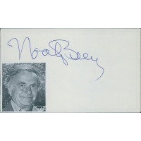 Noah Beery Jr. Actor Signed 3x5 Index Card JSA Authenticated Noah Beery Jr. Actor Signed 3x5 Index Card JSA Authenticated