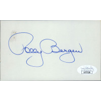 Polly Bergen Actress Signed 3x5 Index Card JSA Authenticated Polly Bergen Actress Signed 3x5 Index Card JSA Authenticated