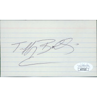 Tiffany Bolling Actress Signed 3x5 Index Card JSA Authenticated Tiffany Bolling Actress Signed 3x5 Index Card JSA Authenticated