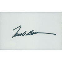 Frank Borman NASA Astronaut Signed 3x5 Index Card JSA Authenticated Frank Borman NASA Astronaut Signed 3x5 Index Card JSA Authenticated