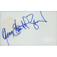 George Stanford Brown Actor Director Signed 3x5 Index Card JSA Authenticated George Stanford Brown Actor Director Signed 3x5 Index Card JSA Authenticated