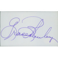 Grace Bumbry Opera Singer Signed 3x5 Index Card JSA Authenticated Grace Bumbry Opera Singer Signed 3x5 Index Card JSA Authenticated