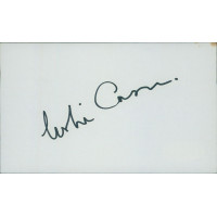 Leslie Caron Actress Signed 3x5 Index Card JSA Authenticated Leslie Caron Actress Signed 3x5 Index Card JSA Authenticated