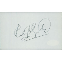 Carlton Carpenter Actor Signed 3x5 Index Card JSA Authenticated Carlton Carpenter Actor Signed 3x5 Index Card JSA Authenticated