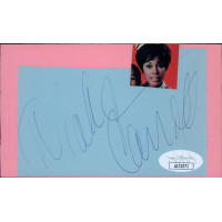 Diahann Carroll Actress Model Singer Signed 3x5 Index Card JSA Authenticated Diahann Carroll Actress Model Singer Signed 3x5 Index Card JSA Authenticated