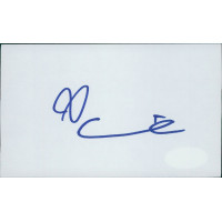 China Chow Actress Model Signed 3x5 Index Card JSA Authenticated China Chow Actress Model Signed 3x5 Index Card JSA Authenticated
