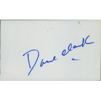 Dane Clark Actor Signed 3x5 Index Card JSA Authenticated Dane Clark Actor Signed 3x5 Index Card JSA Authenticated