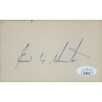 Earle Clements Kentucky Congressman Signed 3x5 Index Card JSA Authenticated Earle Clements Kentucky Congressman Signed 3x5 Index Card JSA Authenticated