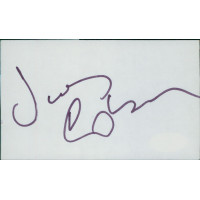 James Coburn Actor Signed 3x5 Index Card JSA Authenticated James Coburn Actor Signed 3x5 Index Card JSA Authenticated
