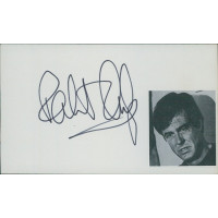 Robert Culp Actor Signed 3x5 Index Card JSA Authenticated Robert Culp Actor Signed 3x5 Index Card JSA Authenticated