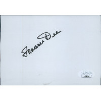 Frances Dee Actress Signed 4x6 Index Card JSA Authenticated Frances Dee Actress Signed 4x6 Index Card JSA Authenticated