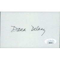 Dana Delany Actress Signed 3x5 Index Card JSA Authenticated Dana Delany Actress Signed 3x5 Index Card JSA Authenticated