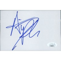 Amir Derakh Musician Record Producer Signed 4x6 Index Card JSA Authenticated