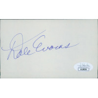 Dale Evans Actress Signed 3x5 Index Card JSA Authenticated Dale Evans Actress Signed 3x5 Index Card JSA Authenticated