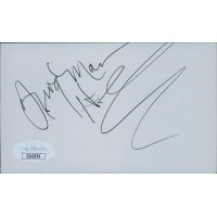 Clarence Frogman Henry Musician Signed 3x5 Index Card JSA Authenticated Clarence Frogman Henry Musician Signed 3x5 Index Card JSA Authenticated