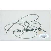 Beverly Garland Actress Signed 3x5 Index Card JSA Authenticated