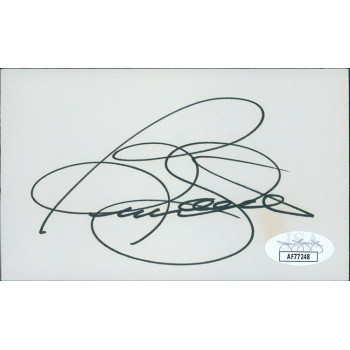 Beverly Garland Actress Signed 3x5 Index Card JSA Authenticated