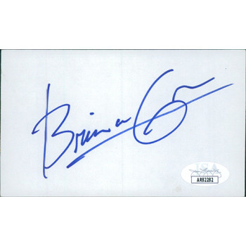 Brian Austin Green Actor Signed 3x5 Index Card JSA Authenticated