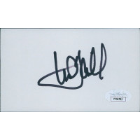 Mark Hamill Actor Signed 3x5 Index Card JSA Authenticated Mark Hamill Actor Signed 3x5 Index Card JSA Authenticated