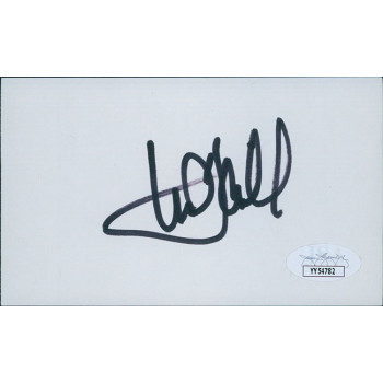 Mark Hamill Actor Signed 3x5 Index Card JSA Authenticated