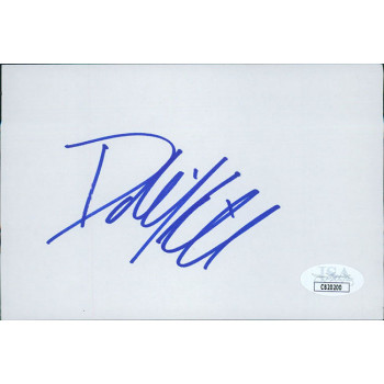 Dule Hill Actor Signed 4x6 Index Card JSA Authenticated