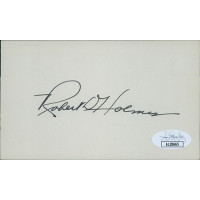 Robert D. Holmes Oregon Governor Senator Signed 3x5 Index Card JSA Authenticated Robert D. Holmes Oregon Governor Senator Signed 3x5 Index Card JSA Authenticated