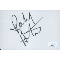 Rachel Hunter Actress Model Signed 4x6 Index Card JSA Authenticated Rachel Hunter Actress Model Signed 4x6 Index Card JSA Authenticated