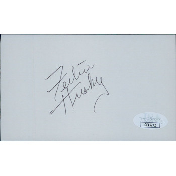 Ferlin Husky Country Singer Signed 3x5 Index Card JSA Authenticated