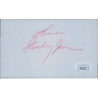 Shirley Jones Actress Signed 3x5 Index Card JSA Authenticated Shirley Jones Actress Signed 3x5 Index Card JSA Authenticated