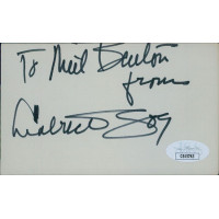 Leatrice Joy Actress Signed 3x5 Index Card JSA Authenticated Personalized Leatrice Joy Actress Signed 3x5 Index Card JSA Authenticated Personalized