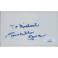 Priscilla Lane Actress Signed 3x5 Index Card JSA Authenticated Personalized Priscilla Lane Actress Signed 3x5 Index Card JSA Authenticated Personalized