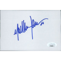 Matthew Lawrence Actor Signed 4x6 Index Card JSA Authenticated