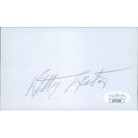 Ketty Lester Actress Singer Signed 3x5 Index Card JSA Authenticated Ketty Lester Actress Singer Signed 3x5 Index Card JSA Authenticated