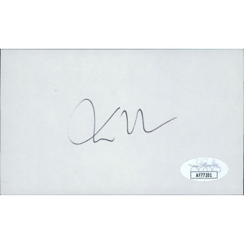 Yo-Yo Ma Musician Signed 3x5 Index Card JSA Authenticated