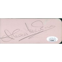 Alicia Markova Rosella Hightower Signed 2.25x5.5 Album Page JSA Authenticated