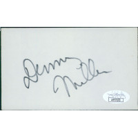 Denny Miller Actor Signed 3x5 Index Card JSA Authenticated Denny Miller Actor Signed 3x5 Index Card JSA Authenticated