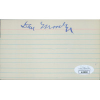 Dan Moody Texas Governor Signed 3x5 Index Card JSA Authenticated Dan Moody Texas Governor Signed 3x5 Index Card JSA Authenticated