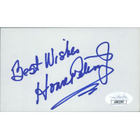 House Peters Jr. Actor Signed 3x5 Index Card JSA Authenticated House Peters Jr. Actor Signed 3x5 Index Card JSA Authenticated
