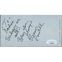 Eleanor Powell Dancer Actress Signed 3x5.5 Cut Page JSA Authenticated Eleanor Powell Dancer Actress Signed 3x5.5 Cut Page JSA Authenticated