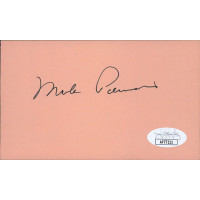 Mala Powers Actress Signed 3x5 Index Card JSA Authenticated Mala Powers Actress Signed 3x5 Index Card JSA Authenticated
