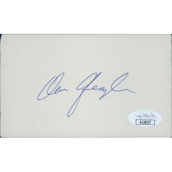 Dan Quayle Vice President Signed 3x5 Index Card JSA Authenticated