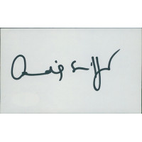 Claudia Schiffer Model Signed 3x5 Index Card PSA/DNA Authenticated Claudia Schiffer Model Signed 3x5 Index Card PSA/DNA Authenticated