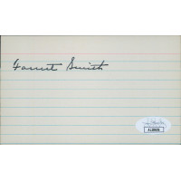 Forrest Smith Missouri Governor Signed 3x5 Index Card JSA Authenticated Forrest Smith Missouri Governor Signed 3x5 Index Card JSA Authenticated