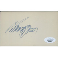 Chauncey Sparks Alabama Governor Signed 3x5 Index Card JSA Authenticated Chauncey Sparks Alabama Governor Signed 3x5 Index Card JSA Authenticated