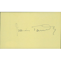 Jessica Tandy Actress Signed 3x5 Index Card JSA Authenticated Jessica Tandy Actress Signed 3x5 Index Card JSA Authenticated