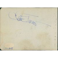 Claire Trevor And Mischa Auer Signed 4.25x5.75 Album Page JSA Authenticated Claire Trevor And Mischa Auer Signed 4.25x5.75 Album Page JSA Authenticated