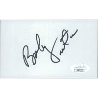 Bobby Vinton Singer Actor Signed 3x5 Index Card JSA Authenticated