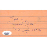 Dawn Wells Actress Signed 3x5 Index Card JSA Authenticated Dawn Wells Actress Signed 3x5 Index Card JSA Authenticated