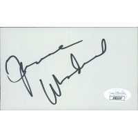 Joanne Woodward Actress Signed 3x5 Index Card JSA Authenticated