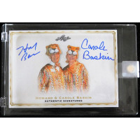 Howard & Carole Baskin Dual Signed Leaf Card Joe Exotic Tiger King Limited 400